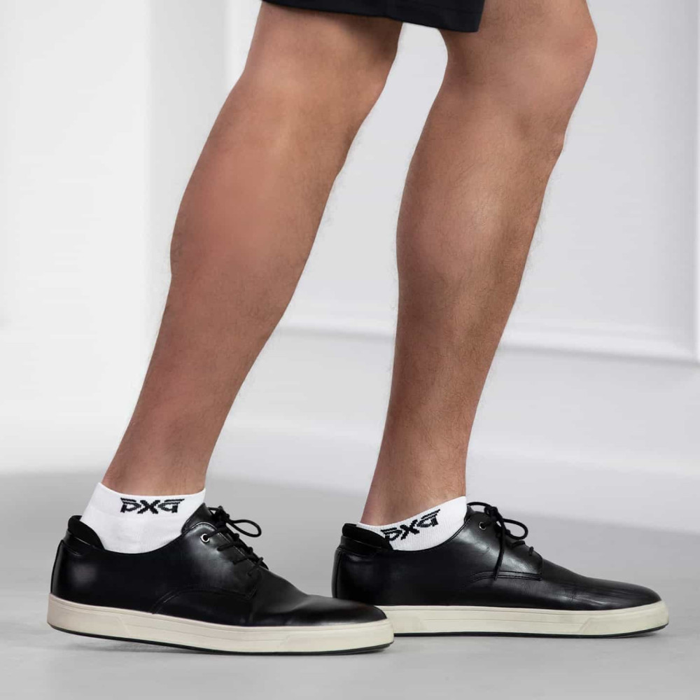Men's Jacquard Ankle Socks white P22-O2000_2