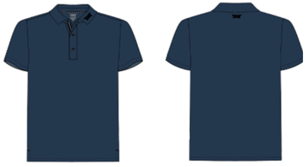 Men's Athletic Fit Tour Perfomance Polo blue P22-O2505_3