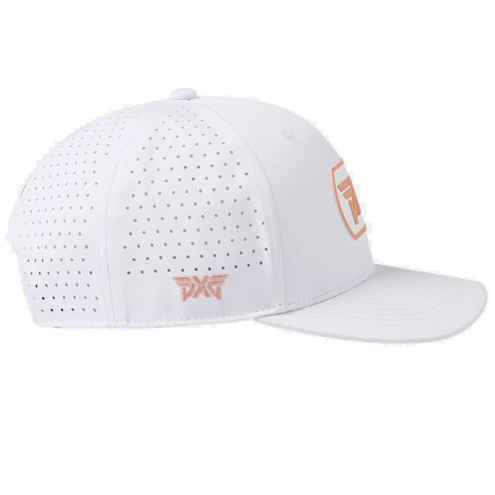 Dog Tag Structured Low Crown Snapback white-toast P22-A1000_3