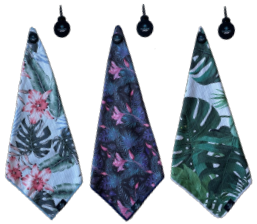 Magnetic Towel Tropical Set of 3 29-A0201